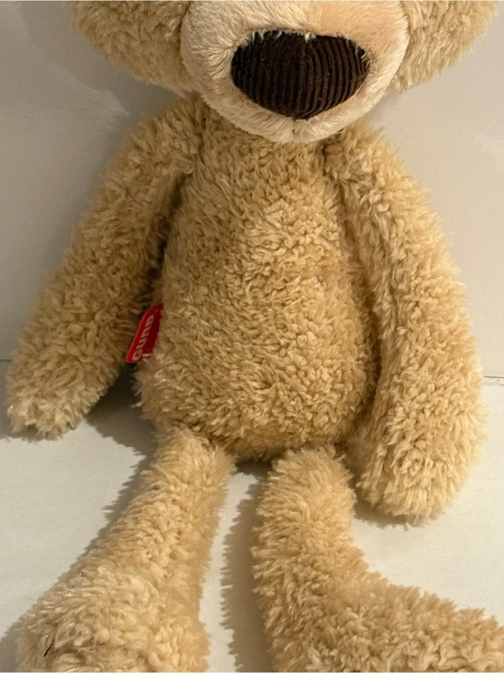 Gund Cream Plush Teddy Bear Soft Cuddly Stuffed Animal